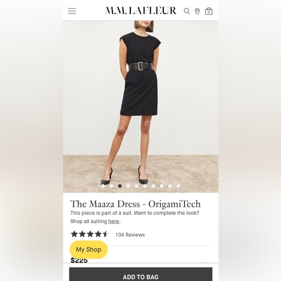 Tailored NWT MM Lafleur Maaza dress - Picture 7 of 7